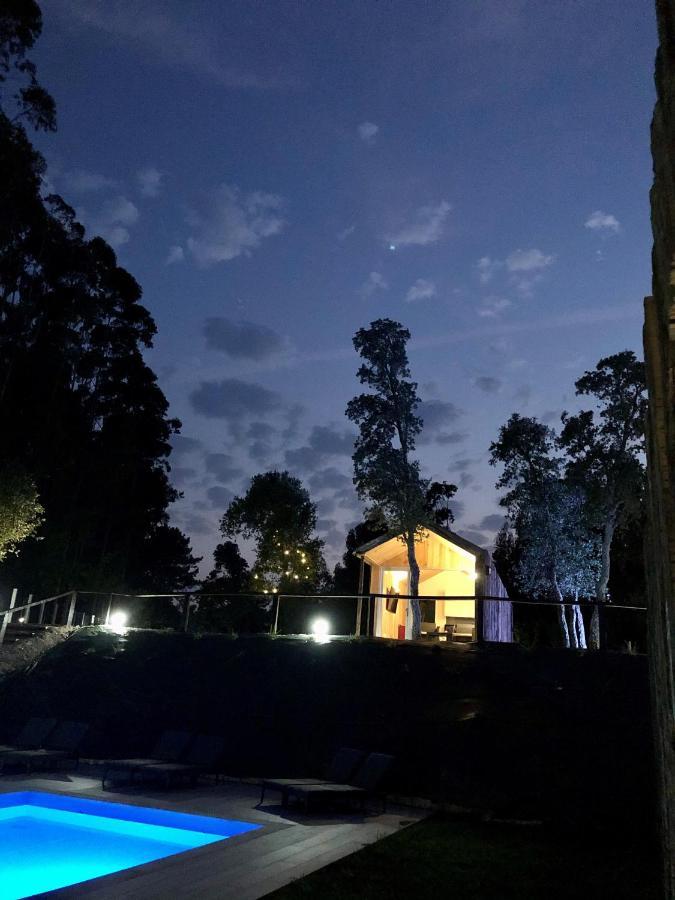 Cabanas Rias Baixas โปบราโดคารามิงยาล ภายนอก รูปภาพ