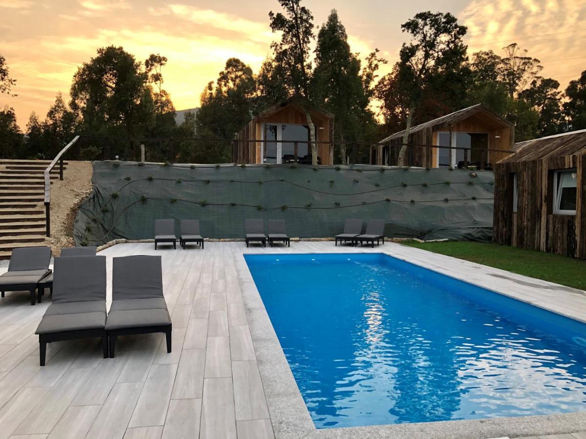 Cabanas Rias Baixas โปบราโดคารามิงยาล ภายนอก รูปภาพ