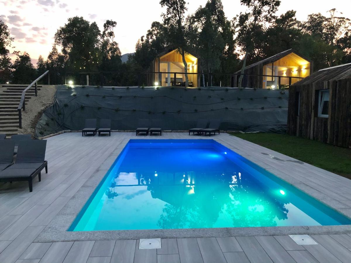 Cabanas Rias Baixas โปบราโดคารามิงยาล ภายนอก รูปภาพ