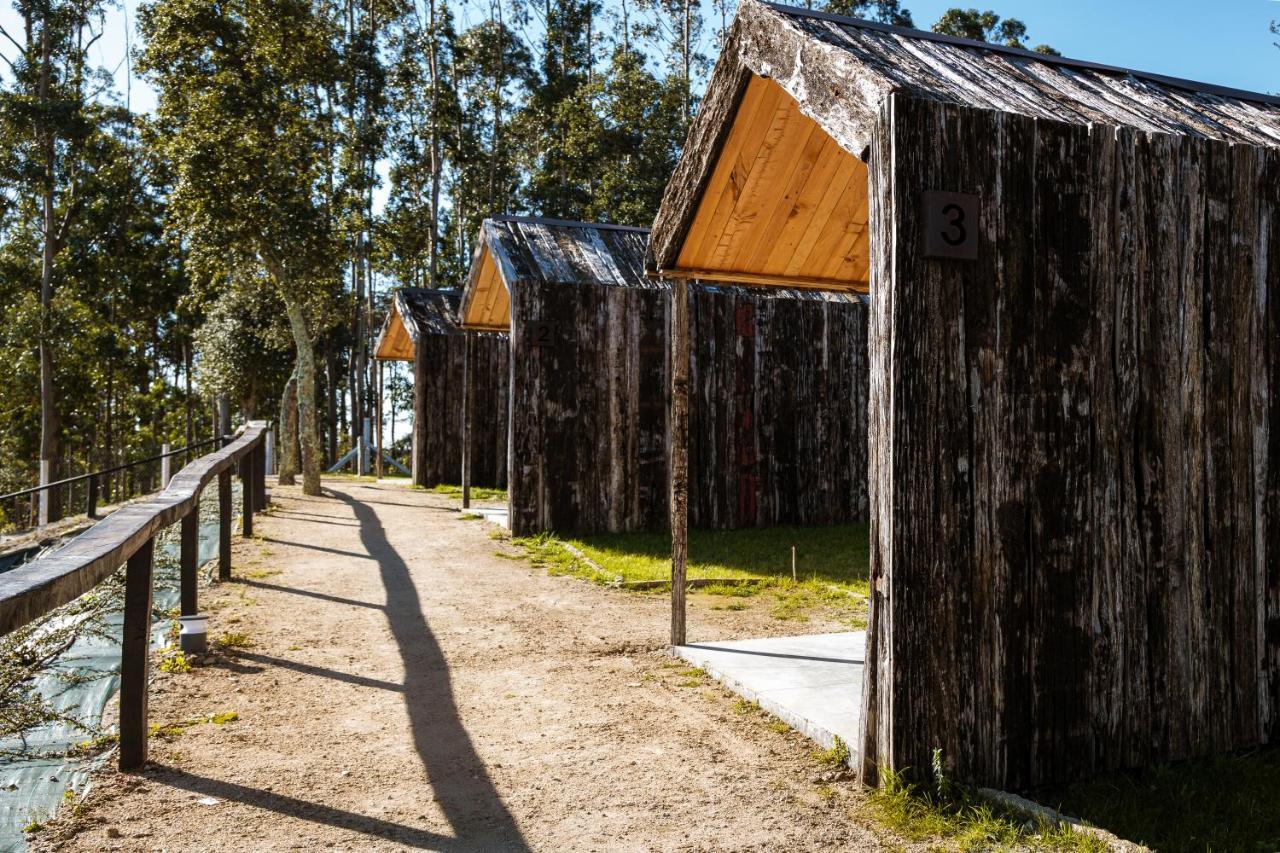 Cabanas Rias Baixas โปบราโดคารามิงยาล ภายนอก รูปภาพ